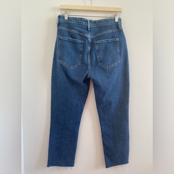 Agolde Blue Size 28 Riley Crop Straight Leg Jeans - Picture 10 of 12